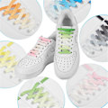 Miniatyrbillede 4 af 5: #Gradient Sko Snørebånd (Blå) - Flade Brede Sko Snørebånd til Teenagere - Casual#