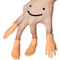 Miniatyrbillede 5 af 5: #Tiny Hands Feet Tiny Hands and Feet Tiny Hands Feet Finger Puppet#