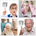 Miniatyrbilde 4 av 5: #Speilkube Speilkube Puslespill, Super Speedcubing Magic Cube Glatt#
