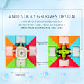 Miniatyrbilde 4 av 5: Speed ??Cube 3x3 3x3x3 Stickerless Magic Puzzle Magic Speed ??Cub