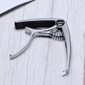 Miniatyrbild 2 av 5: Gitarrkapo i zinklegering (Silver), Metallkapo, Ukuleleklämma, Tumme