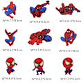 Miniatyrbillede 1 af 4: Stryge-på-lap 15 styk Stryge-på-lapper Spider Man Broderet P