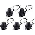 Miniatyrbillede 2 af 5: #Inflator Spiralventil, 5 stk Luftventiler Ventiladapter Propper, Spiral#