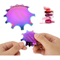 Miniatyrbillede 3 af 5: #Farverige Rustfrit Stål Fransk Neglekunst Skabelon Manicure Let F#