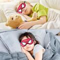 Miniatyrbillede 3 af 5: #2 Stykker Søvnmaske, Søvnrejse Blindfold, Natmaske, 3D#