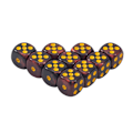 Miniatyrbillede 1 af 5: #20 Stykker Polyhedriske Terninger D6 Terninger 6-Sided 16mm Akryl Terninger Spil#