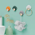 Miniatyrbild 3 av 5: #Självhäftande krokar, ingen stansning, stark pasta, 4 viskoskrokar,#
