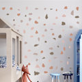 Miniatyrbilde 2 av 5: #4 STK PVC-klistremerker Froststein Kaffeefarge Veggklistremerker Mural#