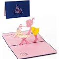 Pikkukuva 2 / 5: #3D Pop Up [Syntymäpäiväkortti] [Tervehdykortti] [Päästötodistus kortti] with#