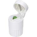 Miniatyrbillede 2 af 5: #Pilleæsker 4 i 1 Tabletdeler Pilleæske med Knuser Multif#