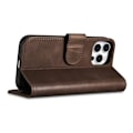 Miniatyrbillede 9 af 11: ICARER CASE CASE LÆDERCOVER TIL IPHONE 14 PRO MAX BRUN