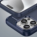 Miniatyrbillede 7 af 8: CARBON CASE SILIKONE ETUI TIL IPHONE 16 PRO - BLÅ