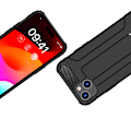 Miniatyrbillede 3 af 9: HYBRID ARMOR COVER TIL IPHONE 15 - SORT