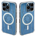 Miniatyrbillede 1 af 2: KINGXBAR CASE MAGSAFE CASE TIL IPHONE 15 PRO TRANSPARENT