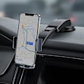 Miniatyrbillede 10 af 11: BASEUS 2IN1 BILHOLDER TIL COCKPIT/DASHBOARD OG GRILL, VENT, SORT