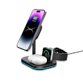 Miniatyrbillede 2 af 7: TECH-PROTECT QI15W-A27 3I1 MAGNETISK MAGSAFE TRÅDLØS OPLADER SORT