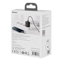 Miniatyrbild 10 av 11: Baseus Kompakt rask USB / USB Type C-lader 20W 3A Power Delivery Quick Charge 3.0 svart (CCXJ-B01)