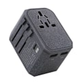 Miniatyrbild 4 av 9: En unik gutt. til nettverket. Voyage World Adapter 33W + 2xUSB + PD 18W + QC 3.0 - grå (LITHOS Collective)