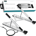 Miniatyrbild 1 av 10: Choetech-stativ multifunksjonell bærbar stasjon PD/USB-C HDMI(4K/30Hz)/2xUSB-A/1xUSB-C/1xSD/1xTF svart (HUB-M43)