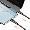 Miniatyrbild 6 av 11: MCDODO KORT KABEL ANDROID AUTO USB-C USB-C SNABBLADDNING USB TYP C