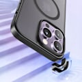 Miniatyrbild 10 av 10: MCDODO MAGNETIC CLEAR FODRAL FORSTÄRKAT FOR MAGSAFE IPHONE 15 PLUS TRANSPARENT