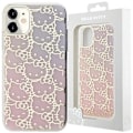 Miniatyrbild 1 av 2: Hello Kitty IML Gradient Electrop Crowded Kitty Hoveddeksel til iPhone 11 / Xr - Rosa