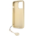 Miniatyrbild 8 av 9: Guess 4G Charms Collection GUHCP14XGF4GGR-deksel til iPhone 14 Pro Max - Grå