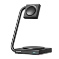 Miniatyrbild 7 av 11: Joyroom JR-WQN05 15W MagSafe / Qi 2in1 induktiv lader sammenleggbar - svart