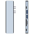 Miniatyrbild 9 av 9: TECH-PROTECT V5-HUB ADAPTER 7I1 GRÅ