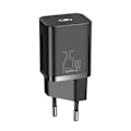 Miniatyrbild 4 av 11: Baseus Super Si 1C hurtiglader USB Type C 25W Power Delivery Quick Charge svart (CCSP020101)
