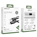 Miniatyrbillede 9 af 9: ACEFAST KABEL LANG STÆRK MFI USB - LYN 1,8M, 2,4A SORT