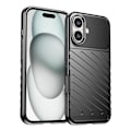 Miniatyrbillede 1 af 5: THUNDER CASE SILIKONE ETUI TIL IPHONE 16 - SORT