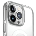 Miniatyrbild 5 av 7: UNIQ-deksel Calio iPhone 15 Pro Max 6.7 Magclick Lader gjennomsiktig/gjennomsiktig