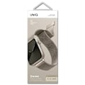 Miniatyrbild 4 av 4: UNIQ Dante armbånd for Apple Watch Series 4/5/6/7/8/SE/SE2 38/40/41 mm stjernelys i rustfritt stål