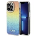 Miniatyrbild 2 av 2: Guess IML Faceted Mirror Disco Iridescent-deksel til iPhone 14 Pro - flerfarget