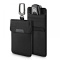 Miniatyrbillede 2 af 10: FARADAY CAGE SPIGEN POUCH NØGLELØS RFID SIGNAL BLOCKER SORT