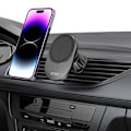 Miniatyrbild 9 av 9: TECH-PROTECT MM15W-V1 MAGNETISK MAGSAFE Dashboard & VENT BILMONTERING TRÅDLØS LADER 15W SORT