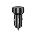 Miniatyrbild 2 av 9: Choetech TC0014 USB-C USB-A PD 60W billader med LED-bakgrunnsbelysning - Svart