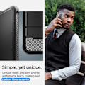 Miniatyrbillede 9 af 11: SPIGEN RUGGED ARMOR GALAXY S23 MAT SORT