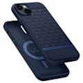 Miniatyrbillede 7 af 11: CASEOLOGY PARALLAX MAG ETUI MED MAGSAFE TIL IPHONE 14 PLUS - MARINEBLÅ