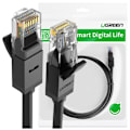 Miniatyrbillede 1 af 8: UGRØN INTERNETKABEL LAN ETHERNET U/UTP CAT6 1000MBS 8M SORT
