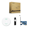 Miniatyrbild 9 av 9: Ugreen US230 Gigabit 10/100/1000 Mbps PCI-E nettverkskort - svart