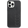 Miniatyrbild 3 av 6: Audi syntetisk skinndeksel til iPhone 13 Pro Max 6.7 - svart AU-TPUPCIP13PM-TT/D1-BK