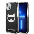Miniatyrbillede 1 af 8: KARL LAGERFELD CHOUPETTE HEAD COVER TIL IPHONE 13 - SORT