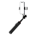 Miniatyrbillede 7 af 11: SELFIE STICK WC12YDS TELESKOPSTATIV 1,3 M ALUMINIUMSLEGERING MED DOBBELT LYS OG TELEFONHOLDER - SORT