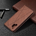 Miniatyrbild 6 av 11: Zaps Origami-Fodral För Samsung Galaxy A32 5G Brunt Skydd