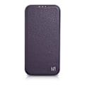 Miniatyrbild 3 av 11: iCarer CE Premium lærfolieveske iPhone 14 Plus lær Flip-deksel magnetisk MagSafe Dark Purple (WMI14220715-DP)