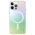 Miniatyrbild 1 av 2: UNIQ-deksel Coehl Linear iPhone 15 Pro Max 6.7 Magnetisk lading opal/iriserende