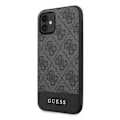 Miniatyrbild 2 av 7: Guess GUHCN61G4GLGR iPhone 11 6.1" / Xr grått/grå hårt fodral 4G Stripe Collection