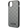 Miniatyrbillede 7 af 9: KARL LAGERFELD SAFFIANO MONO METAL LOGO ETUI TIL IPHONE 14 PLUS - GRÅ